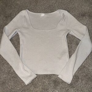 Gilly Hicks Gray Knit Fabric